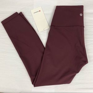 LuluLemon Leggings Wunder Train High-Rise Tight 25" in Heathered Cassi